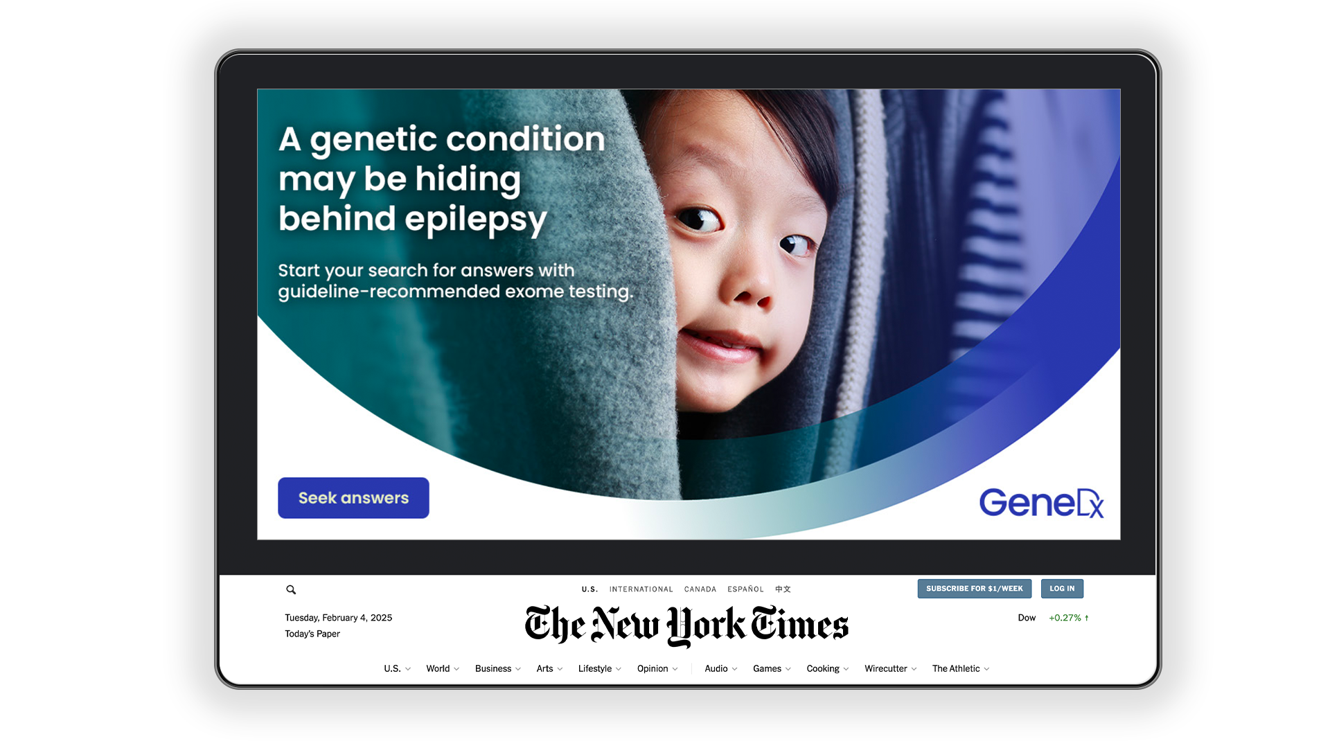 Digital ad takeover